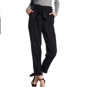 NWT Socialite Paperbag Trousers (BLACK)